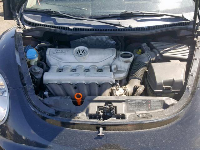 3VWPW31C19M507679 - 2009 VOLKSWAGEN NEW BEETLE Schwarz Foto 7