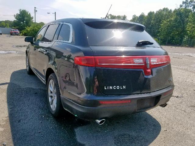 2LMHJ5FK5DBL54025 - 2013 LINCOLN MKT BLACK photo 3