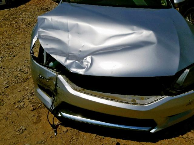 1HGCR2F31DA170563 - 2013 HONDA ACCORD LX SILVER photo 9