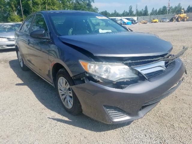 4T1BF1FK8CU159914 - 2012 TOYOTA CAMRY BASE GRAY photo 1