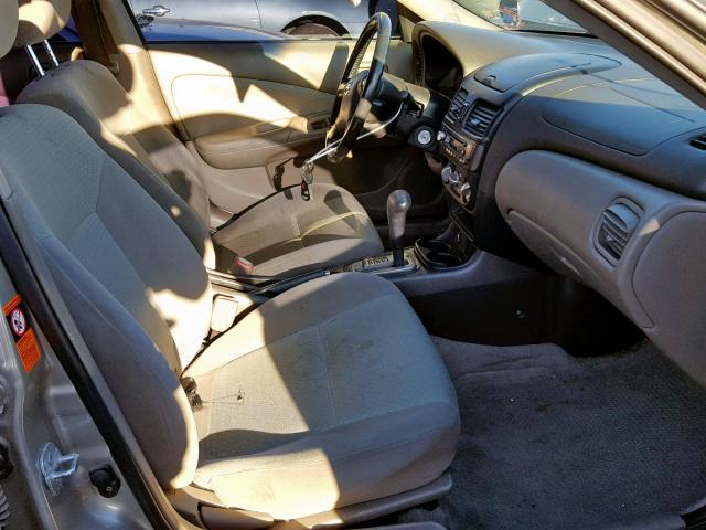 3N1AB51A12L729202 - 2002 NISSAN SENTRA SE- SILVER photo 5