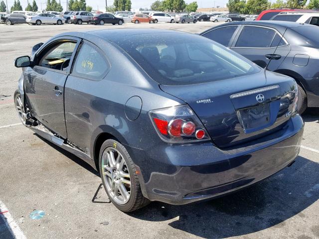 JTKDE167880256274 - 2008 TOYOTA SCION TC ნაცრისფერი ფოტო 3