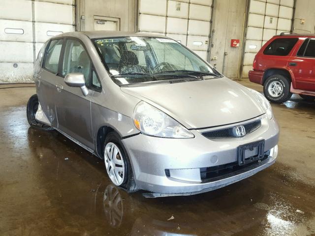 JHMGD37427S000088 - 2007 HONDA FIT SILVER photo 1