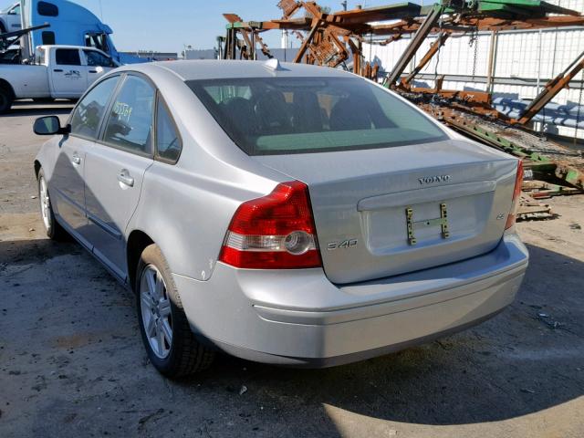 YV1MS390072276915 - 2007 VOLVO S40 2.4I SILVER photo 3