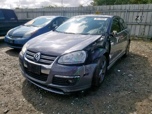 3VWEF71K57M111564 - 2007 VOLKSWAGEN JETTA WOLF GRAY photo 2