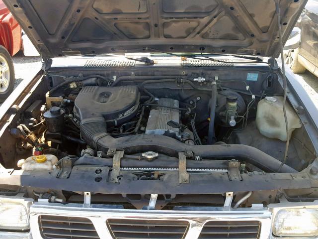 1N6SD16S2TC334297 - 1996 NISSAN TRUCK KING GRAY photo 7