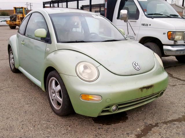 3VWCC21C5XM449915 - 1999 VOLKSWAGEN NEW BEETLE მწვანე ფოტო 1