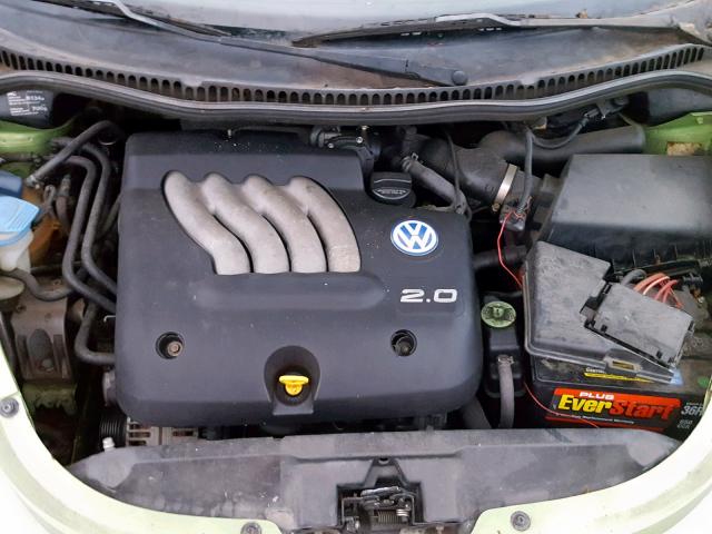 3VWCC21C5XM449915 - 1999 VOLKSWAGEN NEW BEETLE მწვანე ფოტო 7