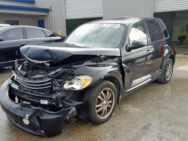 3A8FY68886T222130 - 2006 CHRYSLER PT CRUISER BLACK photo 2