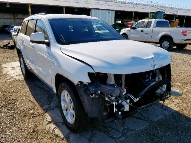 1C4RJEAG3EC145603 - 2014 JEEP GRAND CHER WHITE photo 1