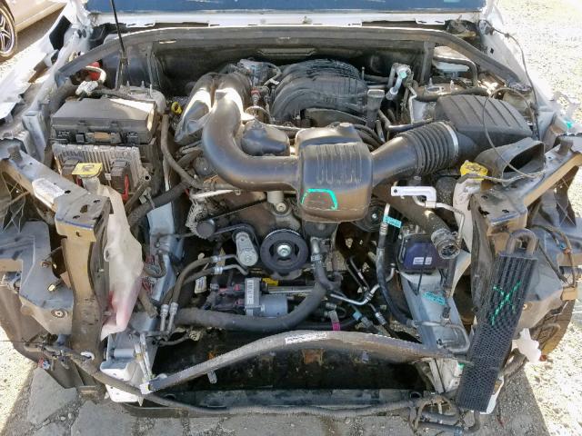 1C4RJEAG3EC145603 - 2014 JEEP GRAND CHER WHITE photo 7