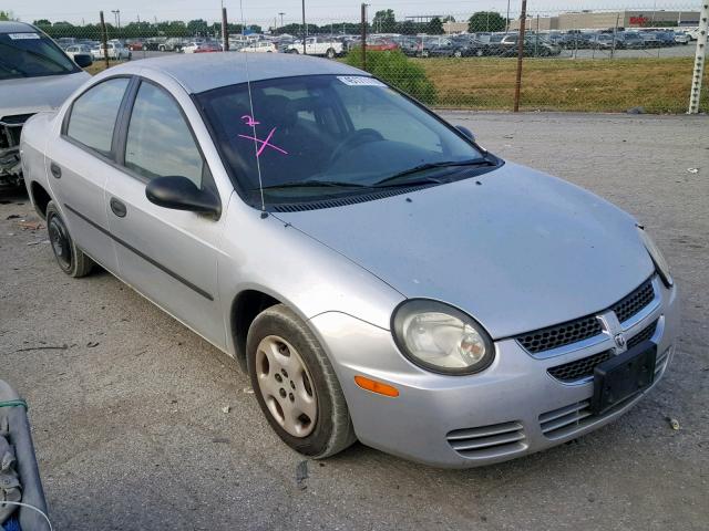 1B3ES26C63D240603 - 2003 DODGE NEON SE SILVER photo 1