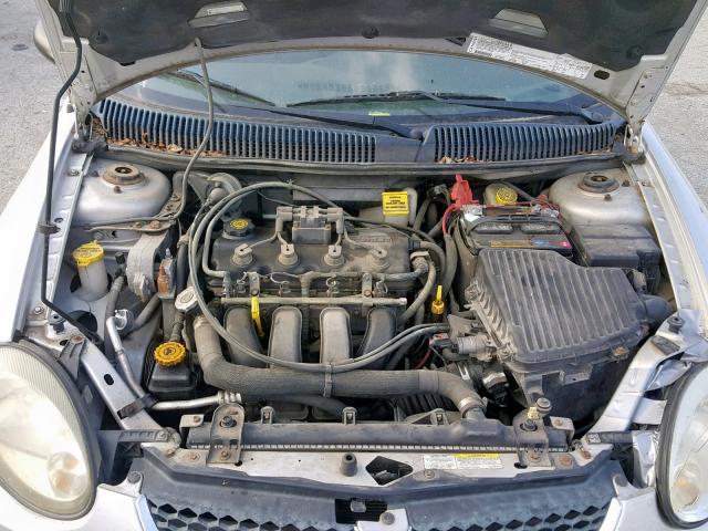 1B3ES26C63D240603 - 2003 DODGE NEON SE SILVER photo 7