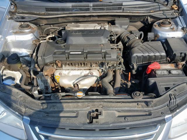 KNAFE122585522876 - 2008 KIA SPECTRA EX BLUE photo 7