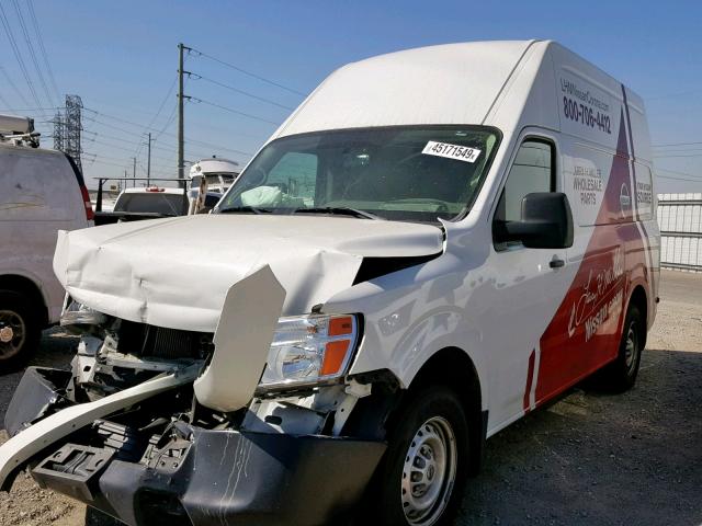 1N6BF0LY4HN804953 - 2017 NISSAN NV 2500 S WHITE photo 2