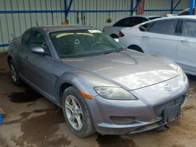 JM1FE17N550155251 - 2005 MAZDA RX8 GRAY photo 1