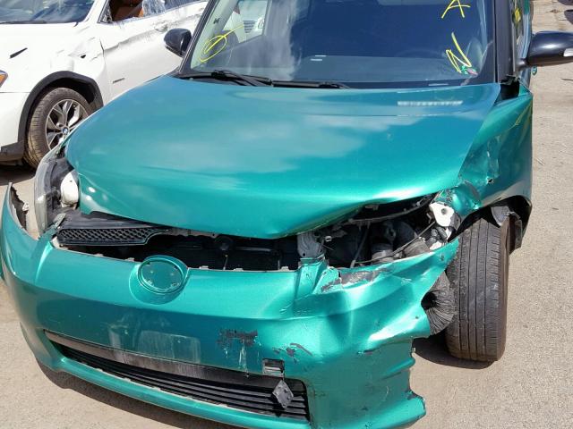 JTLZE4FE8EJ058138 - 2014 TOYOTA SCION XB 绿色 照片 9