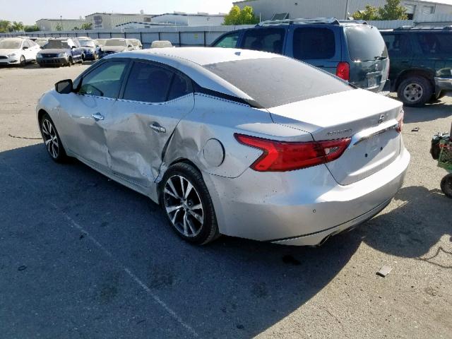 1N4AA6AP9HC427872 - 2017 NISSAN MAXIMA 3.5 SILVER photo 3