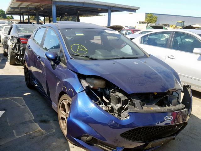 3FADP4GX8GM162740 - 2016 FORD FIESTA ST BLUE photo 1