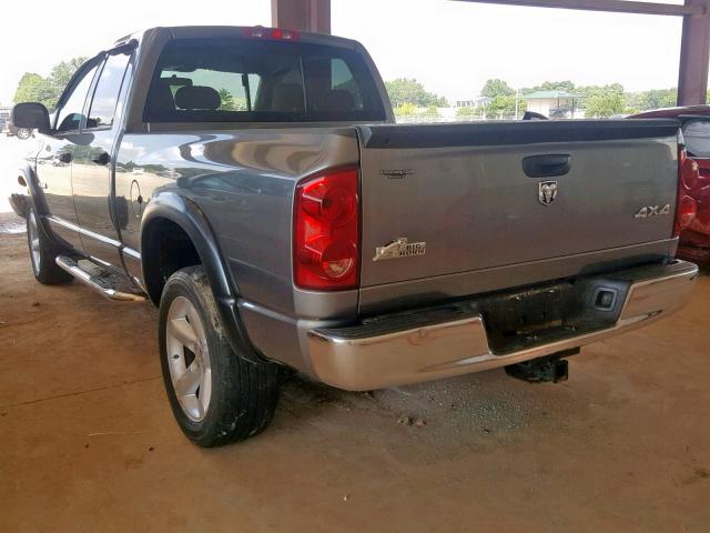 1D7HU18218J190146 - 2008 DODGE RAM 1500 S GRAY photo 3