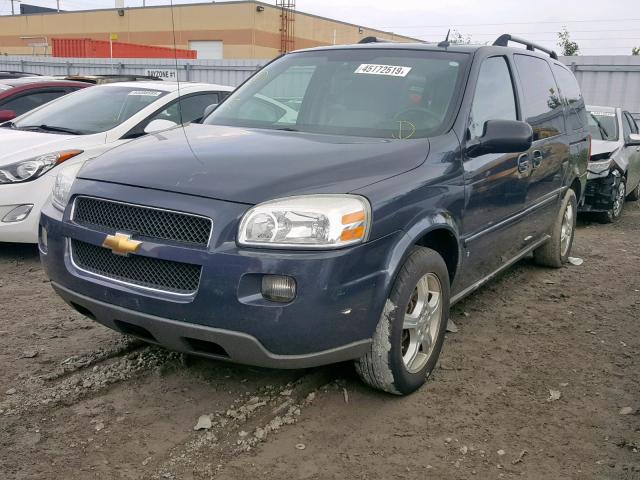 1GNDV33128D141334 - 2008 CHEVROLET UPLANDER L BLUE photo 2