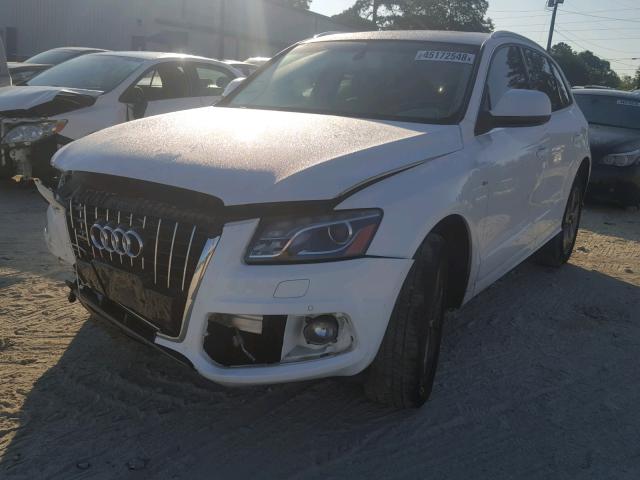 WA1DKAFP5BA072051 - 2011 AUDI Q5 PREMIUM WHITE photo 2