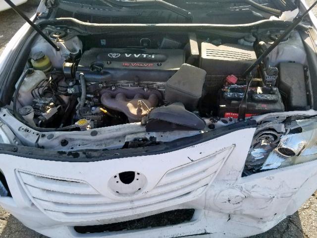 4T1BE46K47U708714 - 2007 TOYOTA CAMRY NEW SILVER photo 7