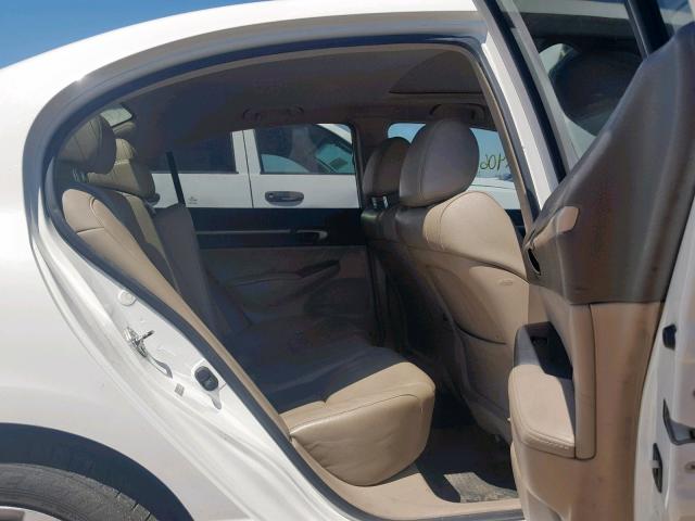 2HGFA16979H521343 - 2009 HONDA CIVIC EXL 白色 照片 6