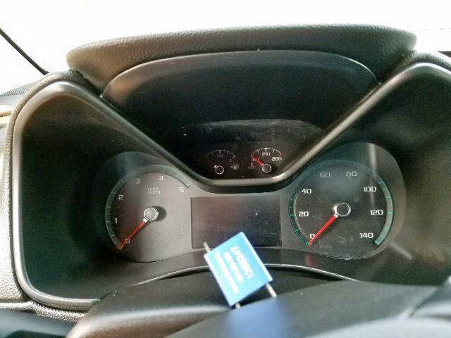 1GCGSCE11J1153848 - 2018 CHEVROLET COLORADO L BLACK photo 8