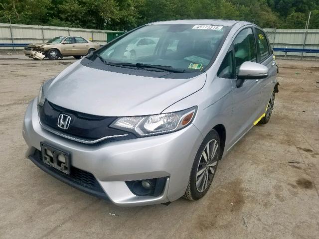 3HGGK5H86FM723097 - 2015 HONDA FIT EX SILVER photo 2