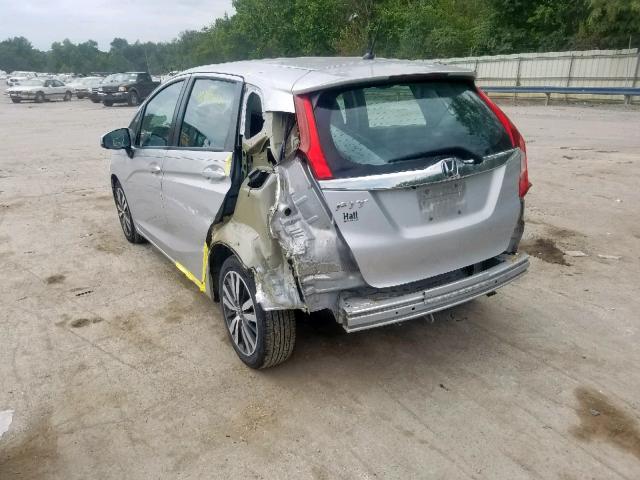 3HGGK5H86FM723097 - 2015 HONDA FIT EX SILVER photo 3