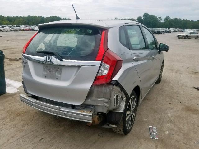 3HGGK5H86FM723097 - 2015 HONDA FIT EX SILVER photo 4