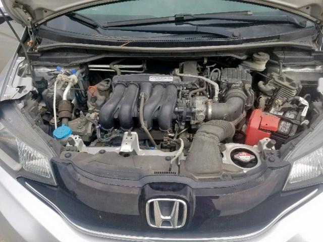 3HGGK5H86FM723097 - 2015 HONDA FIT EX SILVER photo 7