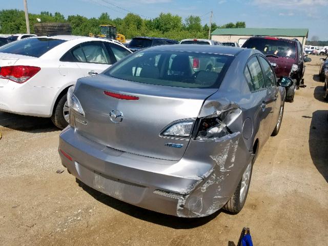 JM1BL1V76C1670078 - 2012 MAZDA 3 I SILVER photo 4