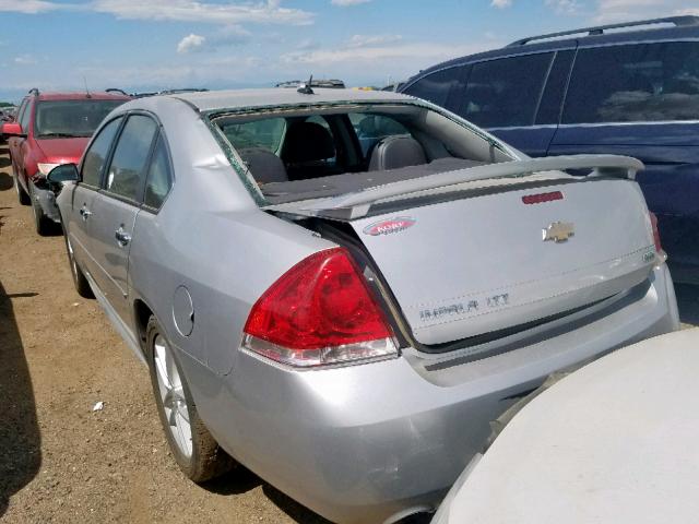 2G1WC5E3XD1114303 - 2013 CHEVROLET IMPALA LTZ SILVER photo 3