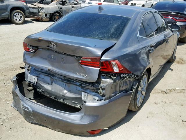 JTHBF1D21F5046827 - 2015 LEXUS IS 250 GRAY photo 4