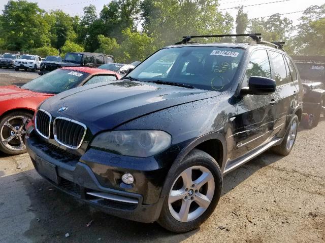 5UXFE43567L017497 - 2007 BMW X5 3.0I BLACK photo 2