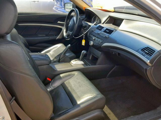 1HGCS22808A007771 - 2008 HONDA ACCORD EXL GRAY photo 5