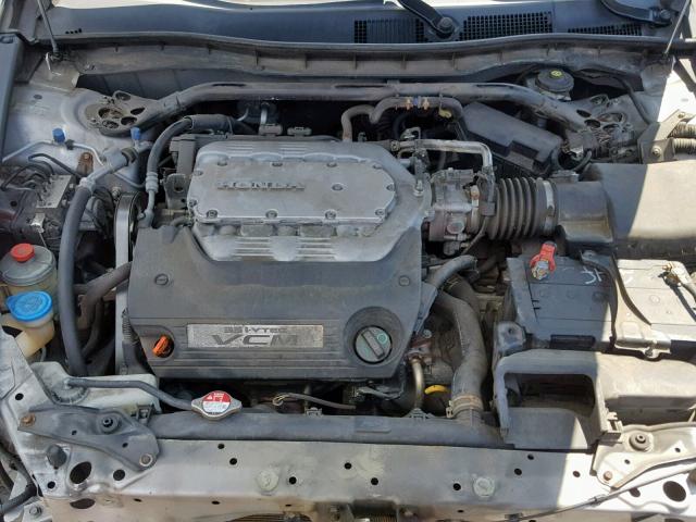 1HGCS22808A007771 - 2008 HONDA ACCORD EXL GRAY photo 7