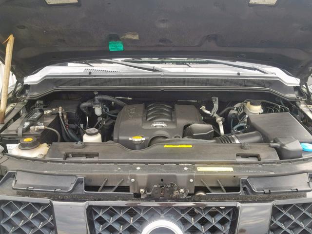 5N1AA08B35N738355 - 2005 NISSAN ARMADA SE BLACK photo 7