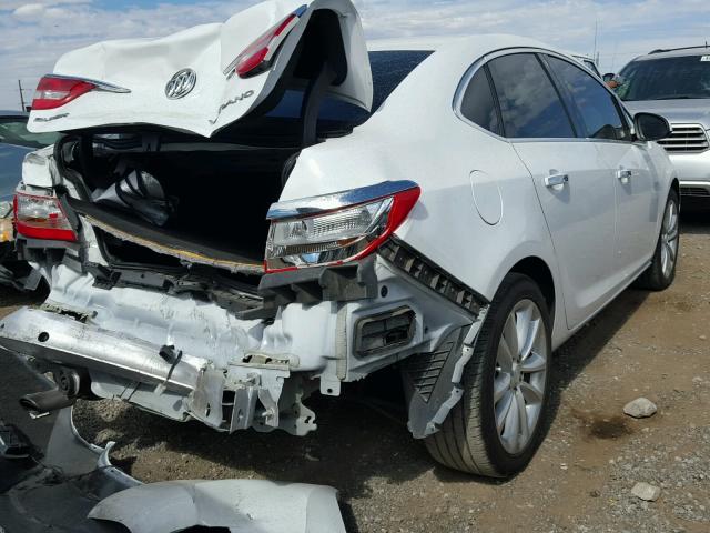 1G4PR5SK3E4177069 - 2014 BUICK VERANO CON WHITE photo 4