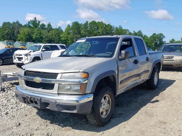 1GCDT136458180977 - 2005 CHEVROLET COLORADO TAN photo 2