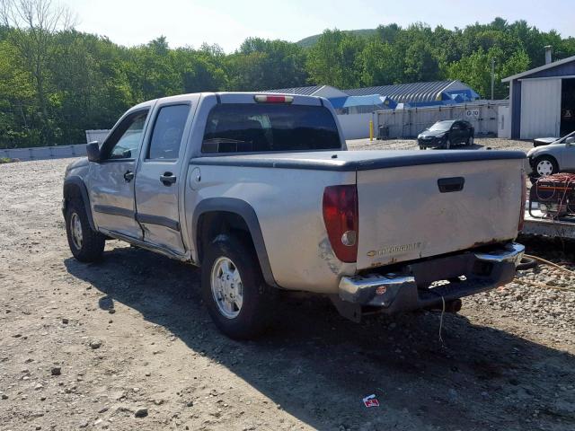 1GCDT136458180977 - 2005 CHEVROLET COLORADO TAN photo 3