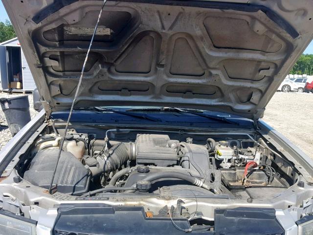 1GCDT136458180977 - 2005 CHEVROLET COLORADO TAN photo 7