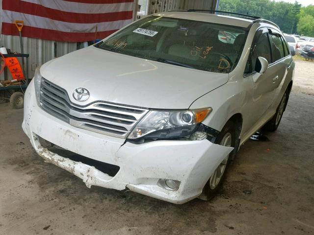 4T3BA3BB0BU027347 - 2011 TOYOTA VENZA WHITE photo 2