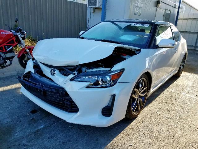 JTKJF5C74GJ020399 - 2016 TOYOTA SCION TC თეთრი ფოტო 2