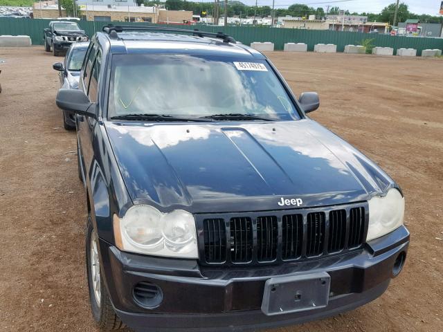 1J4GR48K75C560454 - 2005 JEEP GRAND CHER BLACK photo 9