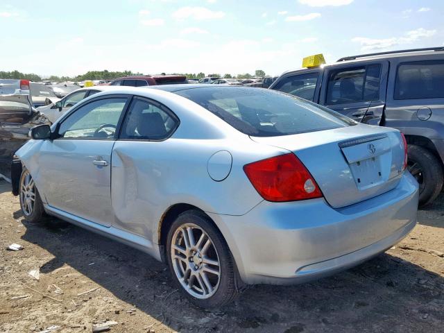 JTKDE177460106898 - 2006 TOYOTA SCION TC ლურჯი ფოტო 3