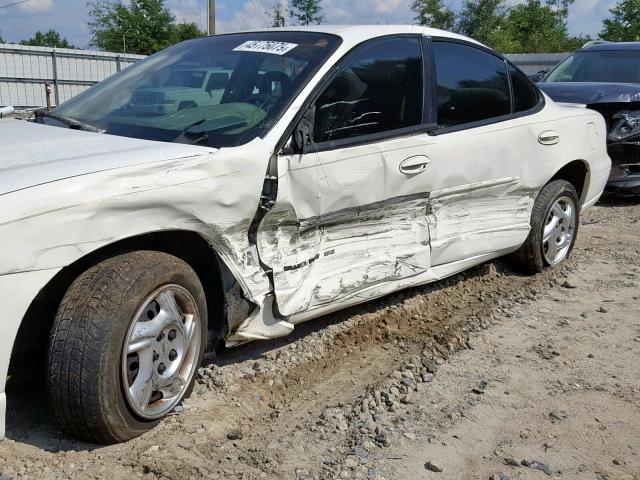 1G2WK52JX2F167929 - 2002 PONTIAC GRAND PRIX WHITE photo 10