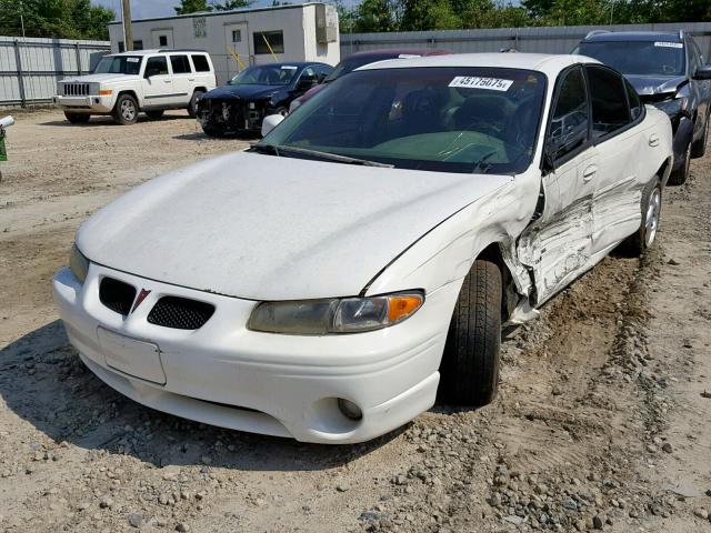1G2WK52JX2F167929 - 2002 PONTIAC GRAND PRIX WHITE photo 2